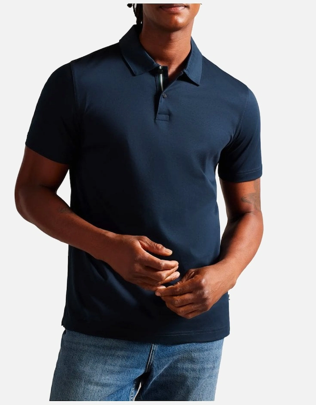 Zeiter Soft Touch Polo Shirt Navy, 5 of 4