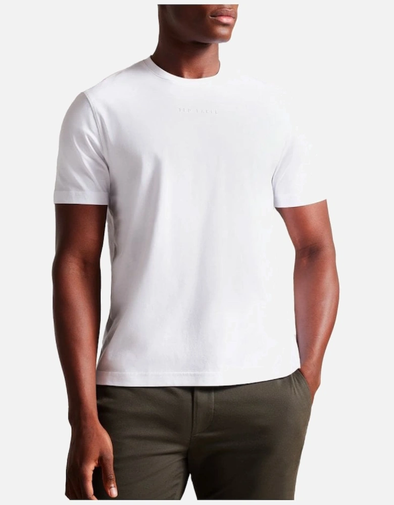 Wilkin Crew Neck Organic T Shirt White