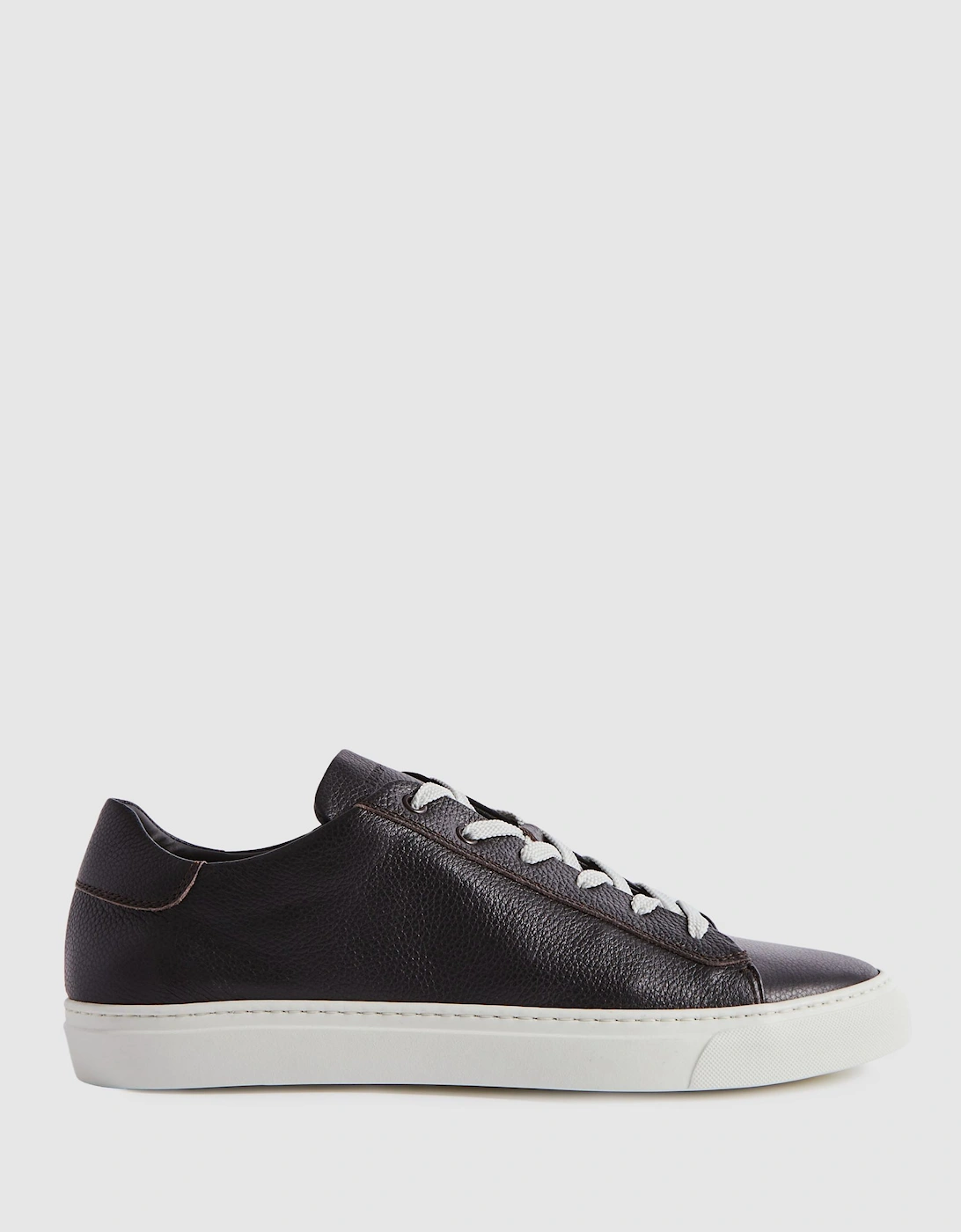 Harrys London Grained Leather Trainers, 2 of 1