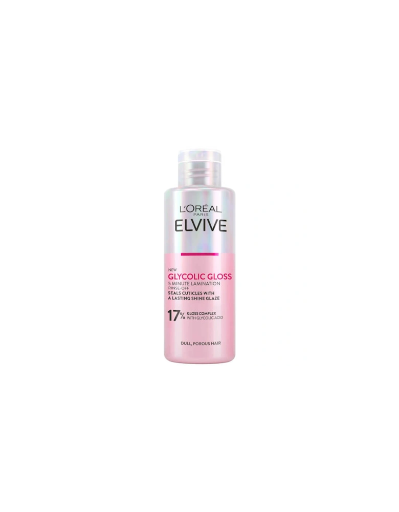 Paris Elvive Glycolic Gloss Rinse-Off 5 minute Lamination Treatment for Dull Hair 150ml