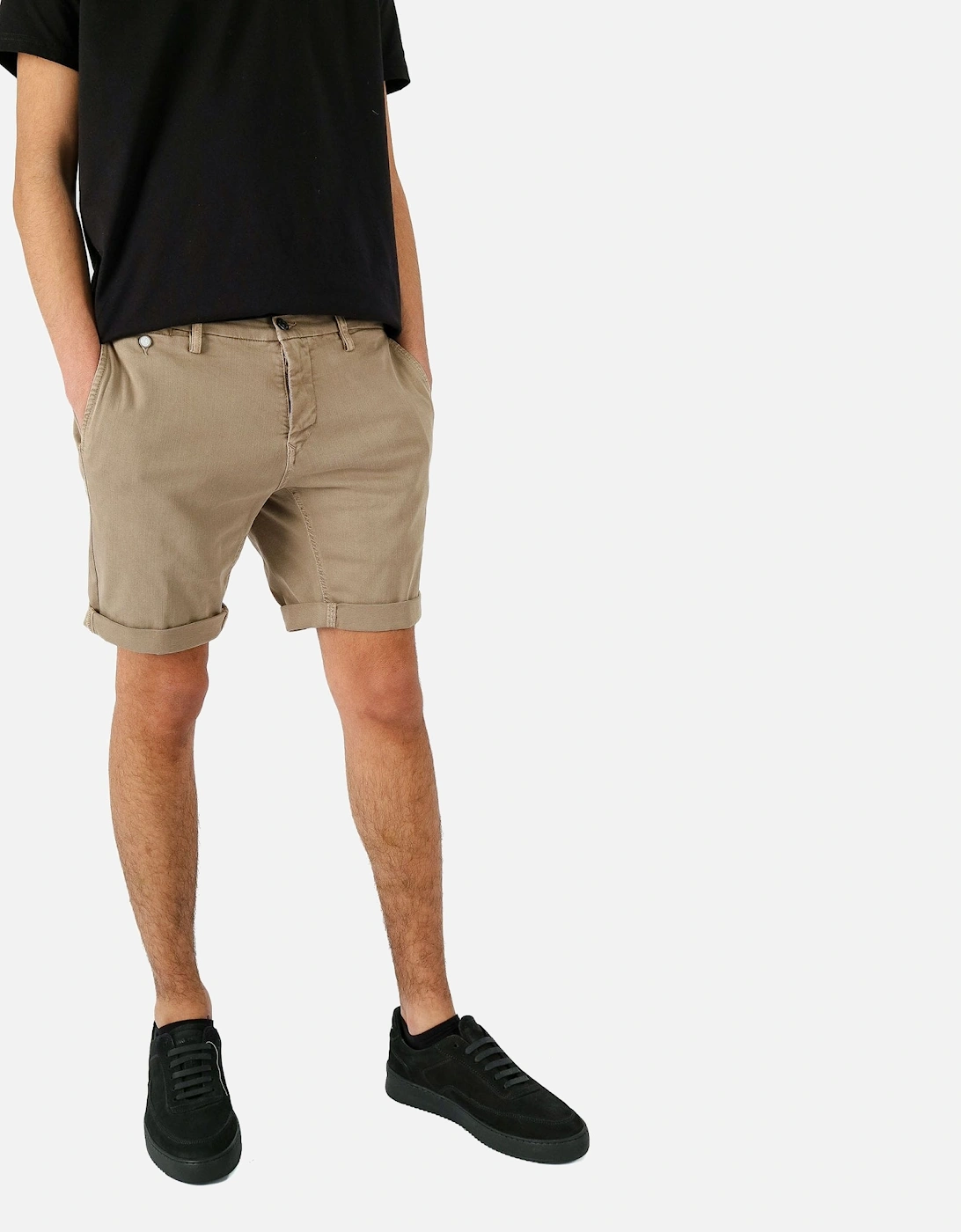 Benni Hyperflex Beige Chino Short