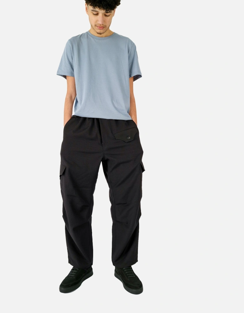 SP Straight Black Cargo Trouser