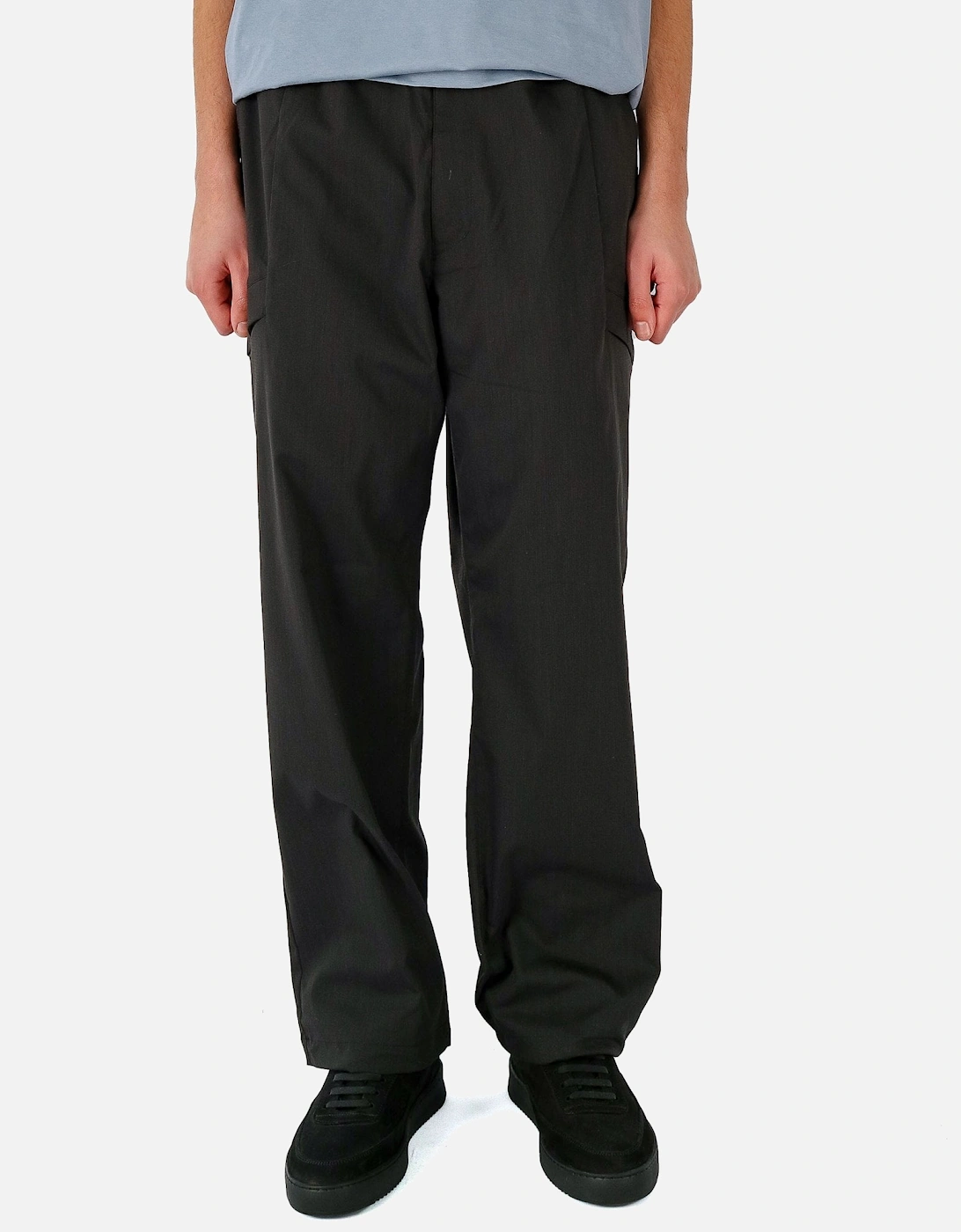 FR Stretch Black Cargo Trouser