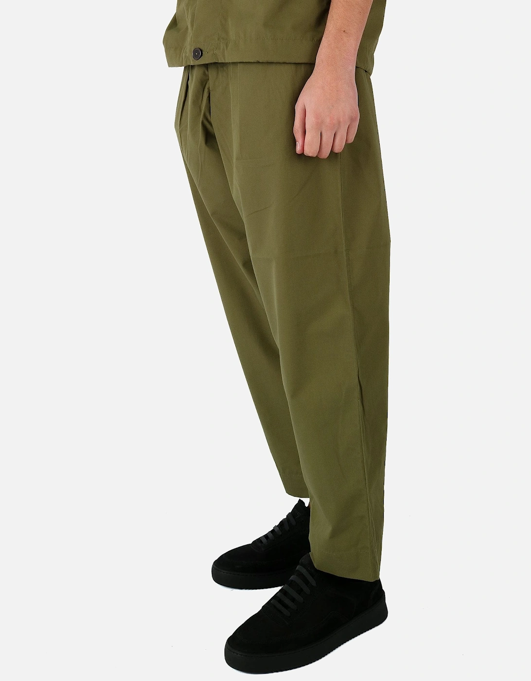 Recycled Oxford Khaki Trouser, 5 of 4