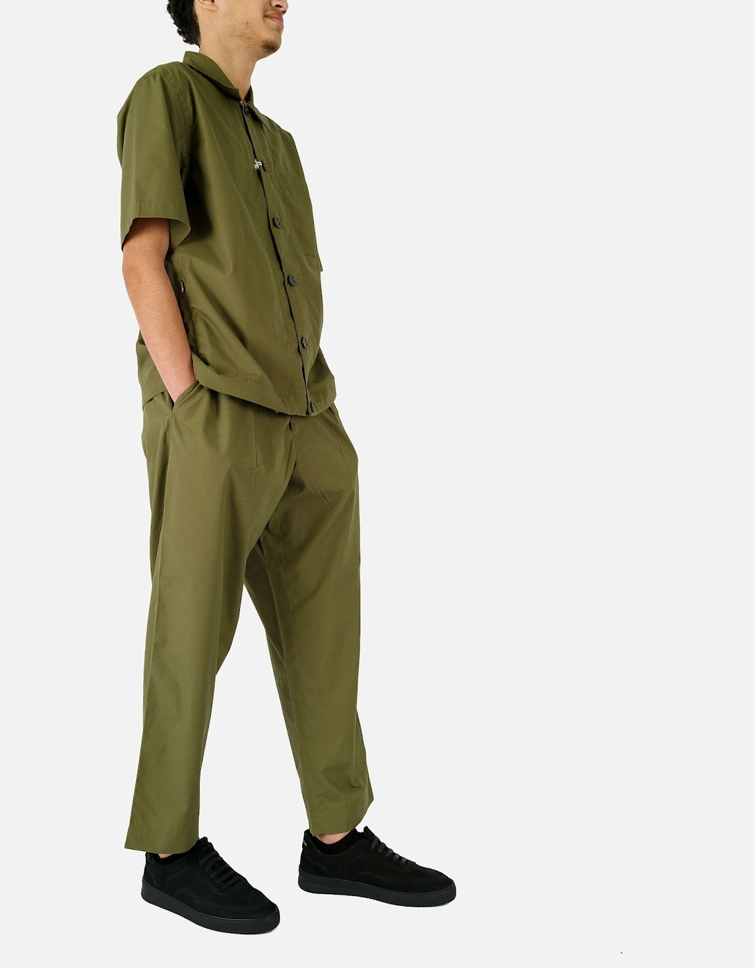 Recycled Oxford Khaki Trouser