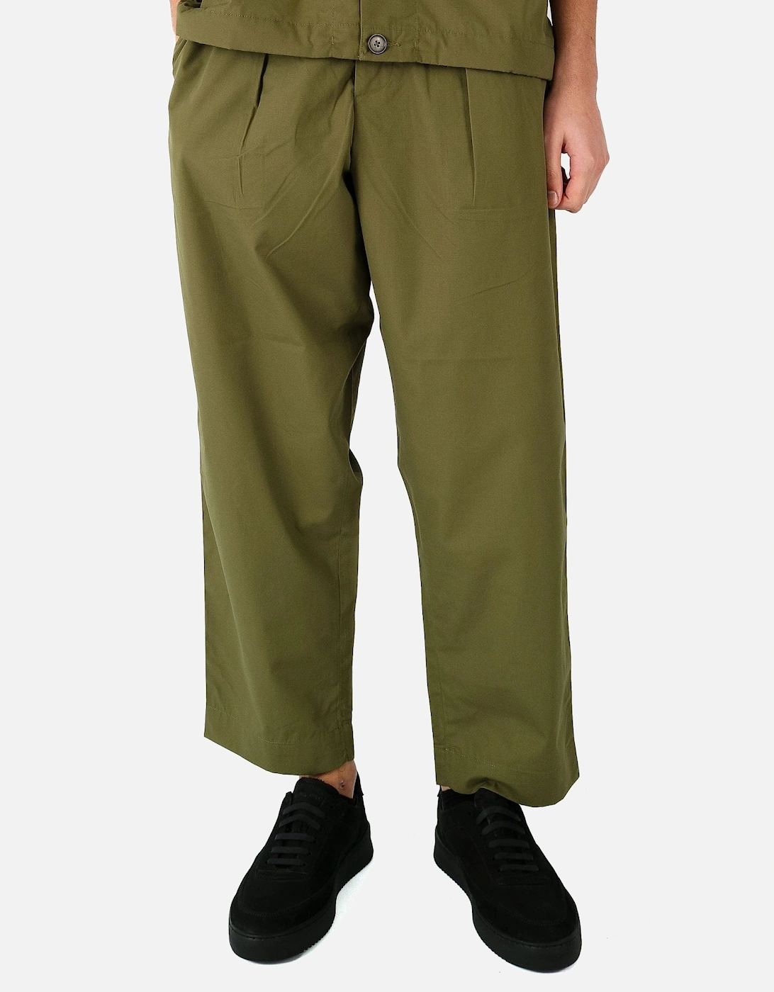 Recycled Oxford Khaki Trouser