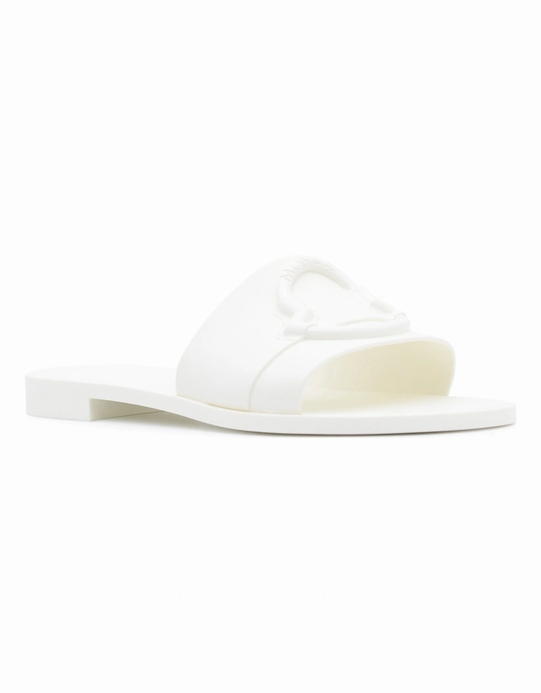 Embossed Sliders White