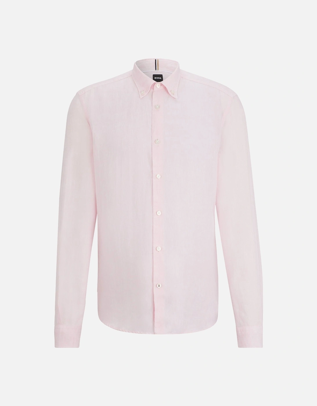 Boss S-liam-s-bd-c1-242 Long Sleeved Shirt Light Pastel Pink, 4 of 3