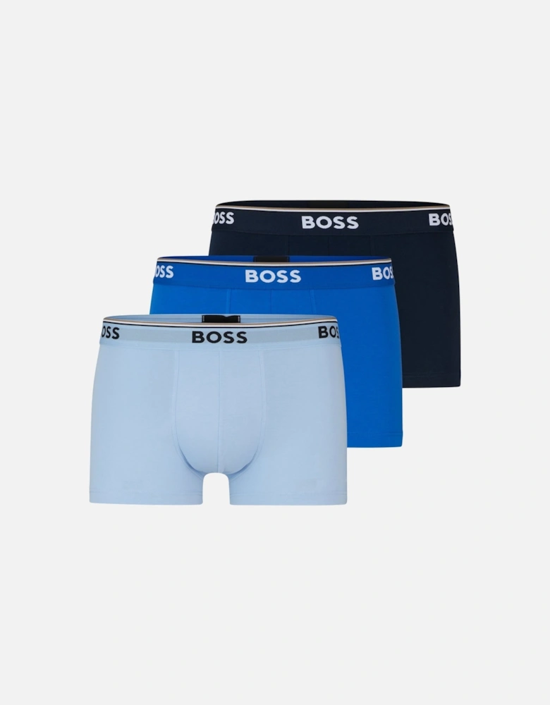 Boss 3 Pack Power Trunk Blue/Light Blue/Navy