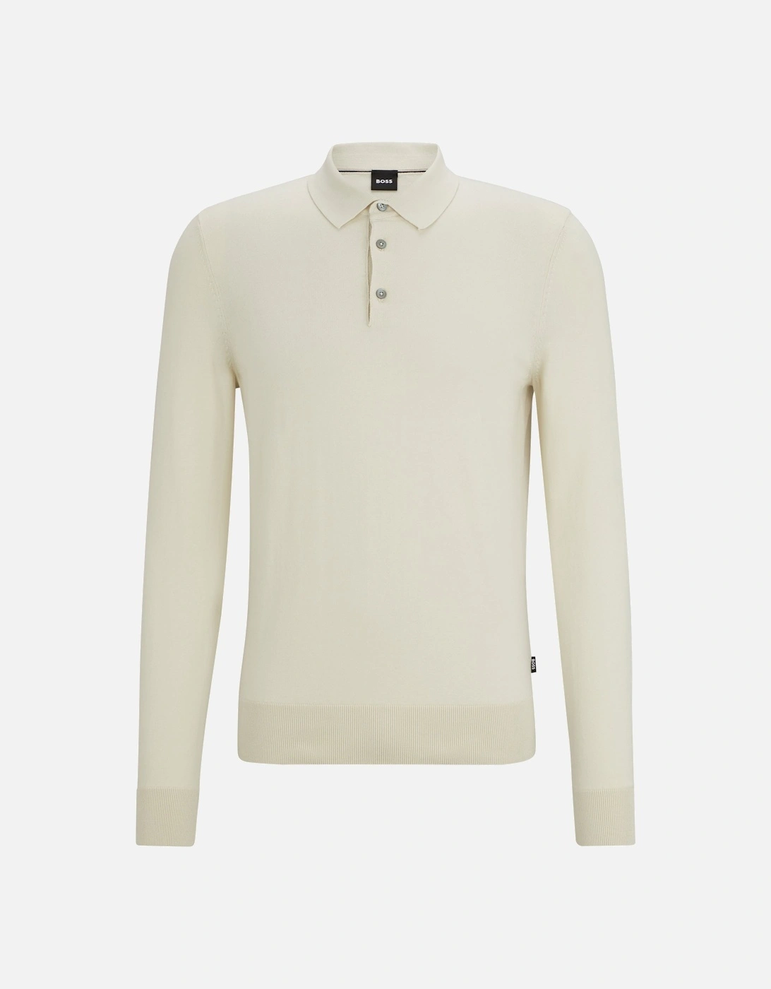 Boss Gemello Knitted Polo Open White, 4 of 3