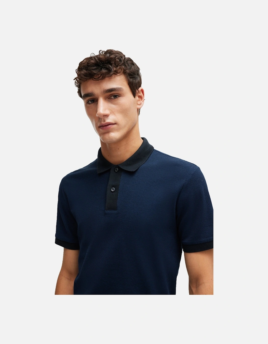 Boss Phillipson 37 Polo Shirt Dark Blue