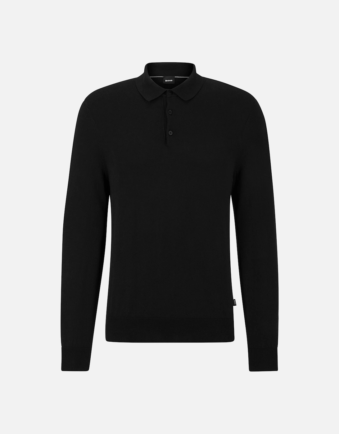 Boss Gemello Knitted Polo Black, 4 of 3
