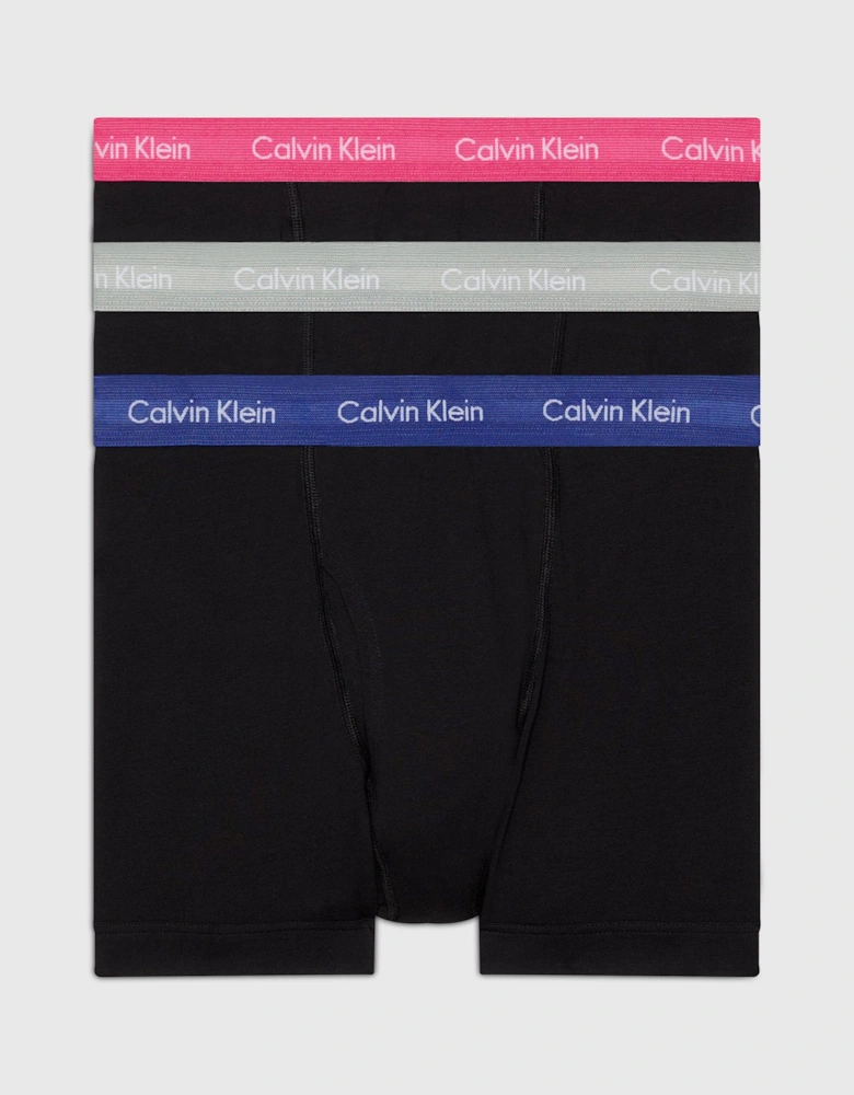 Cotton Stretch Wicking Mens Trunk 3 Pack