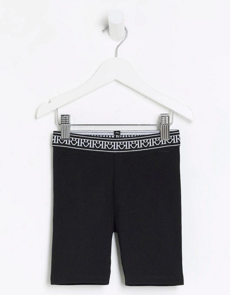 Mini Girls Ri Cycle Shorts - Black