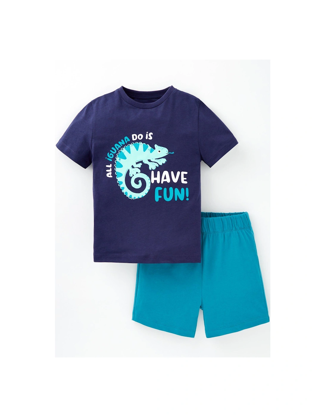 Boys Iguana Short Sleeve T-Shirt and Short Set - Multi, 5 of 4