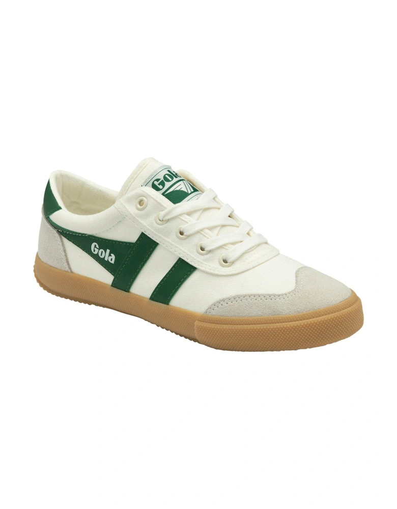 Women's Badminton Trainers - White/Green