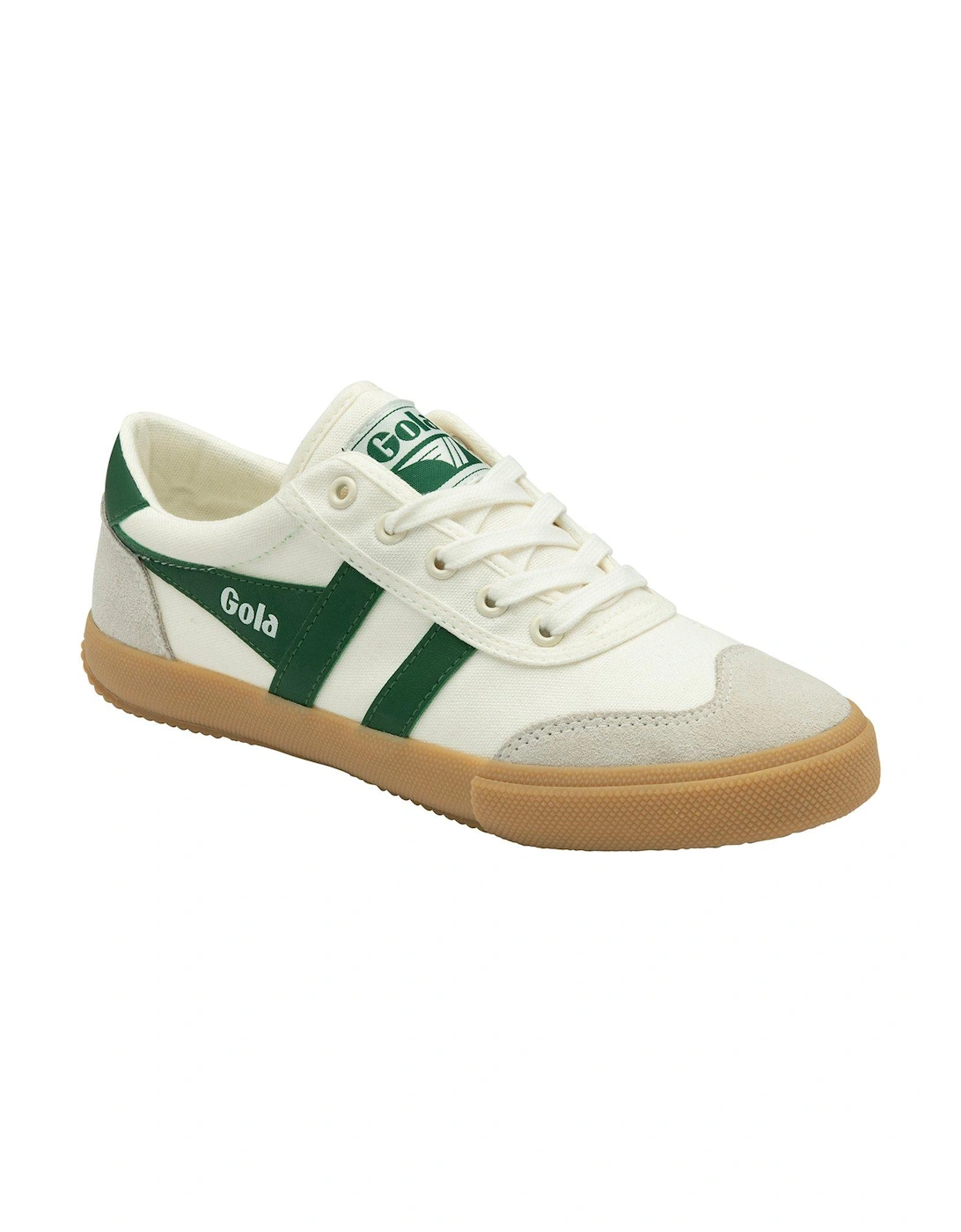 Women's Badminton Trainers - White/Green, 2 of 1