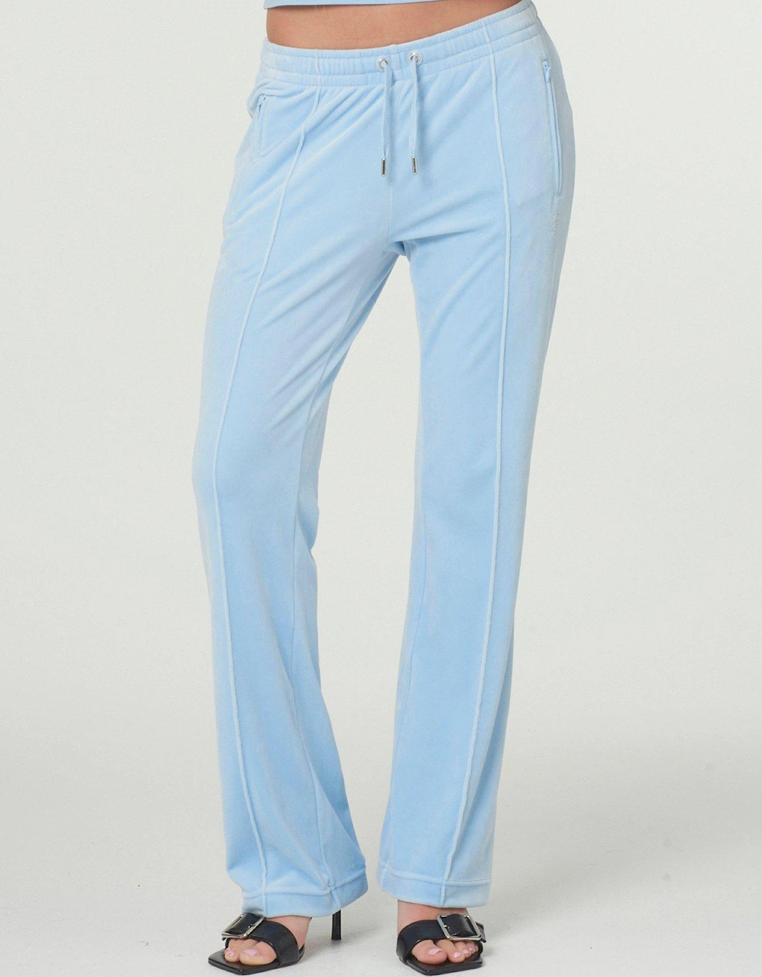 Classic Track Pant With Juicy Diamante Logo - Blue, 2 of 1