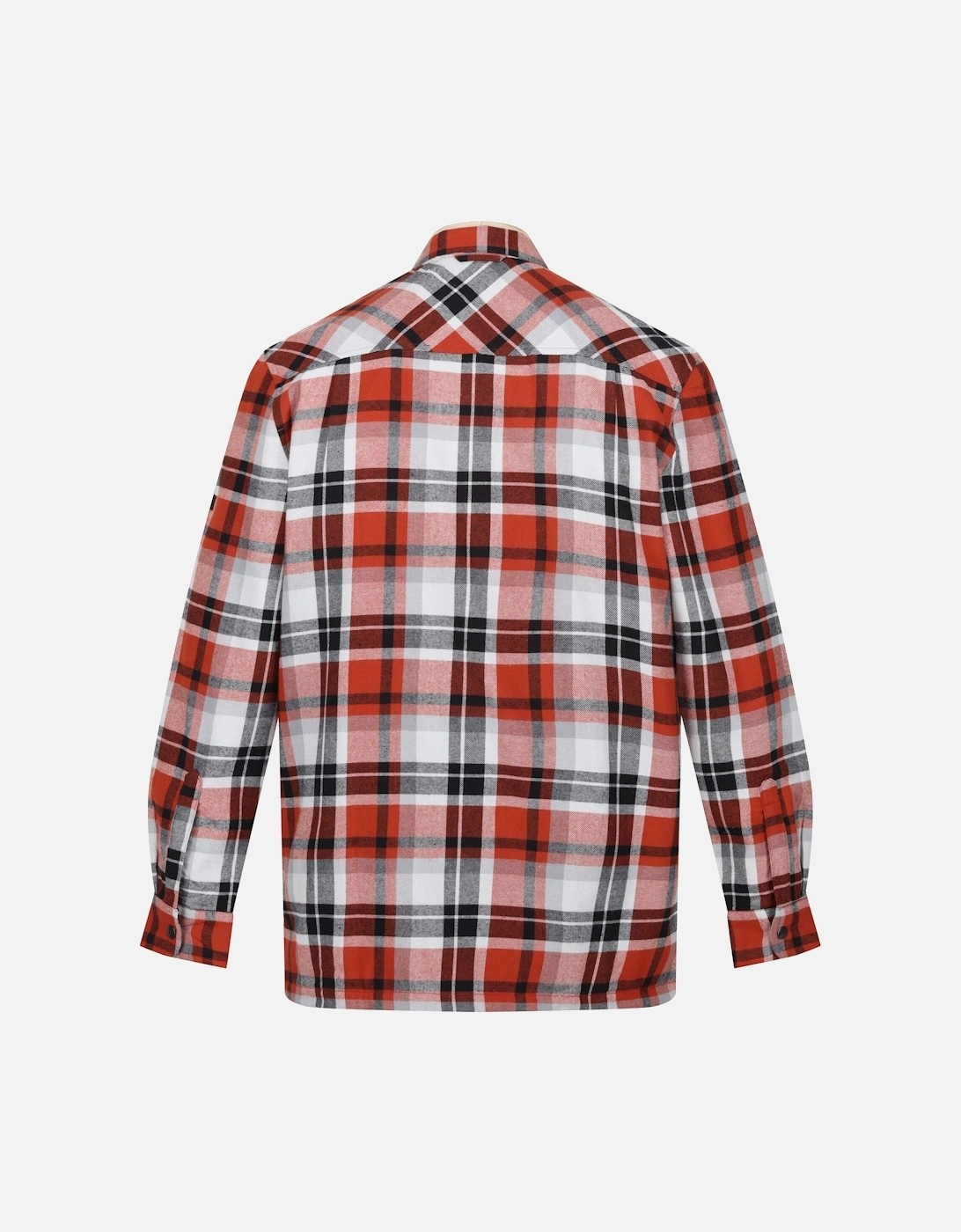 Mens Thamos Checked Long-Sleeved Shirt