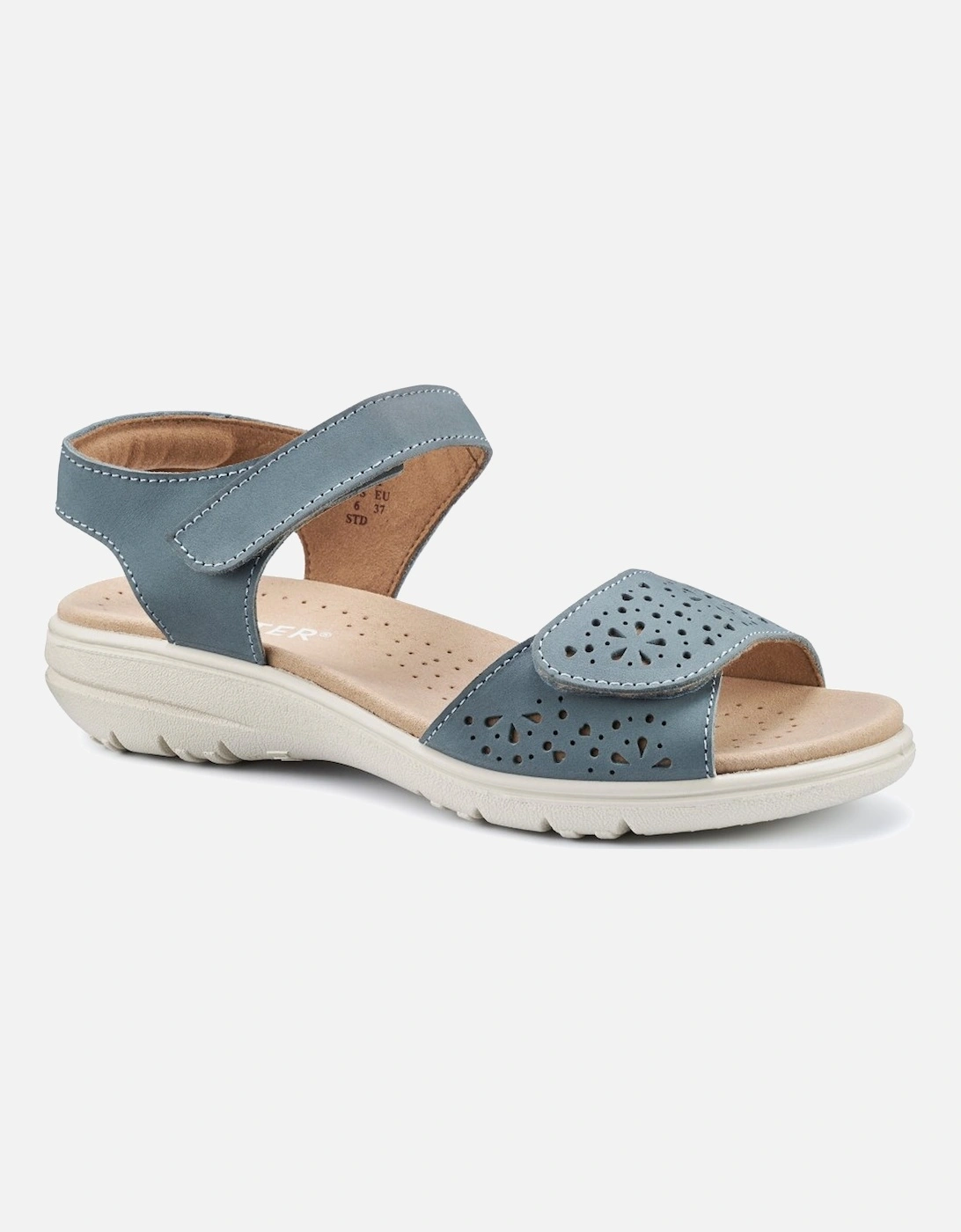 Leah II Womens Wide Fit Sandals, 5 of 4