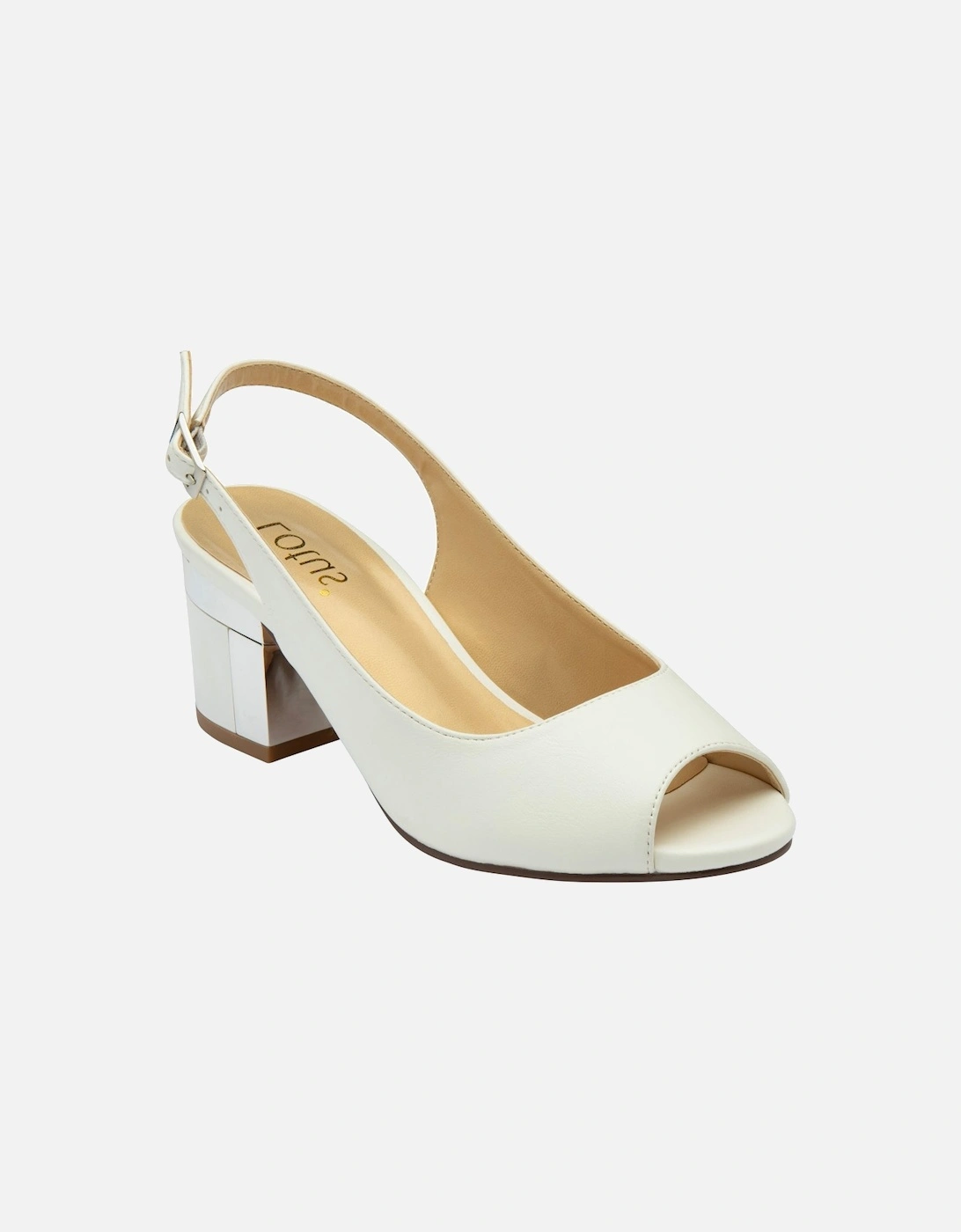 Lotus Women's Evelyn Womens Slingback Sandals - White - Size: 3