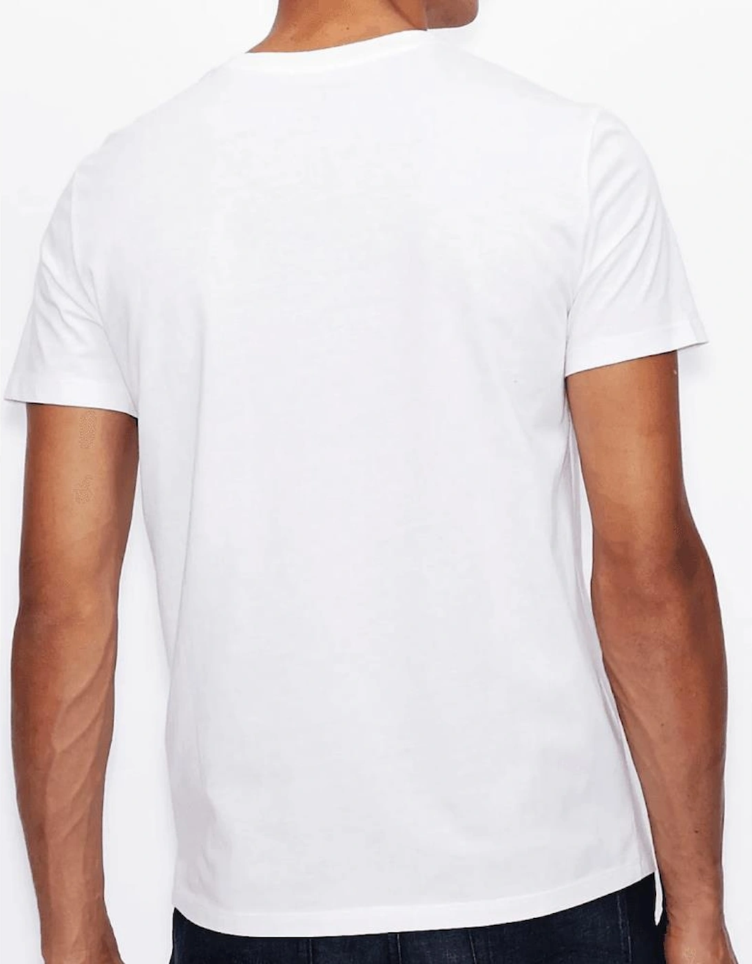 Cotton Milano/New York Logo White T-Shirt