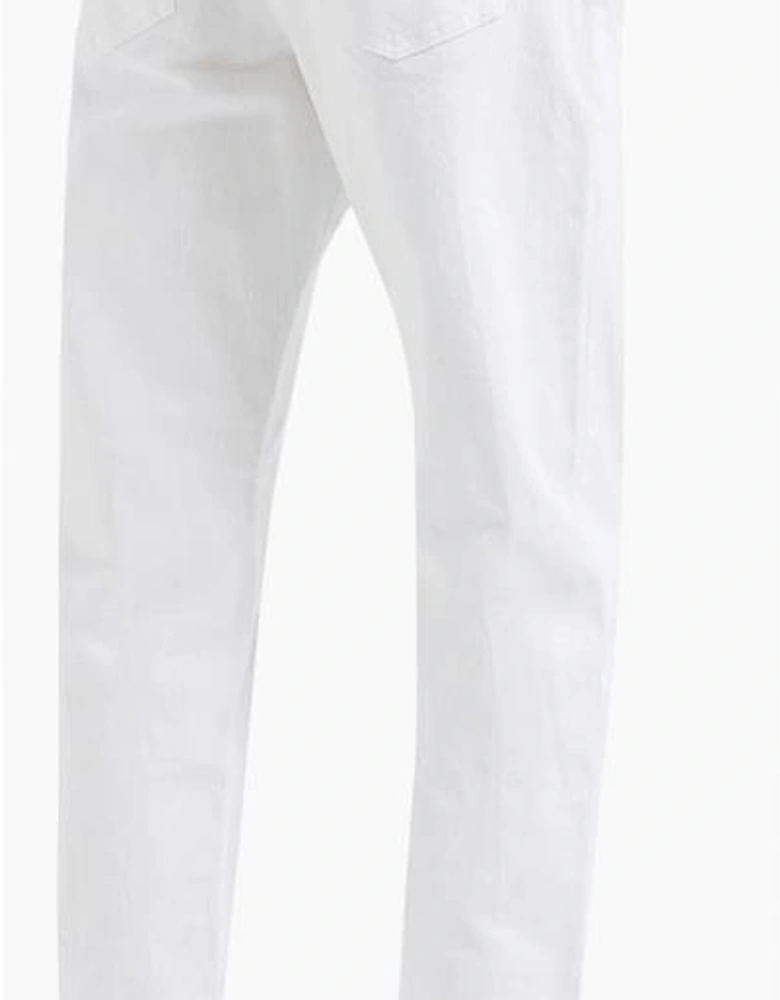 J13 Slim Fit White Jeans