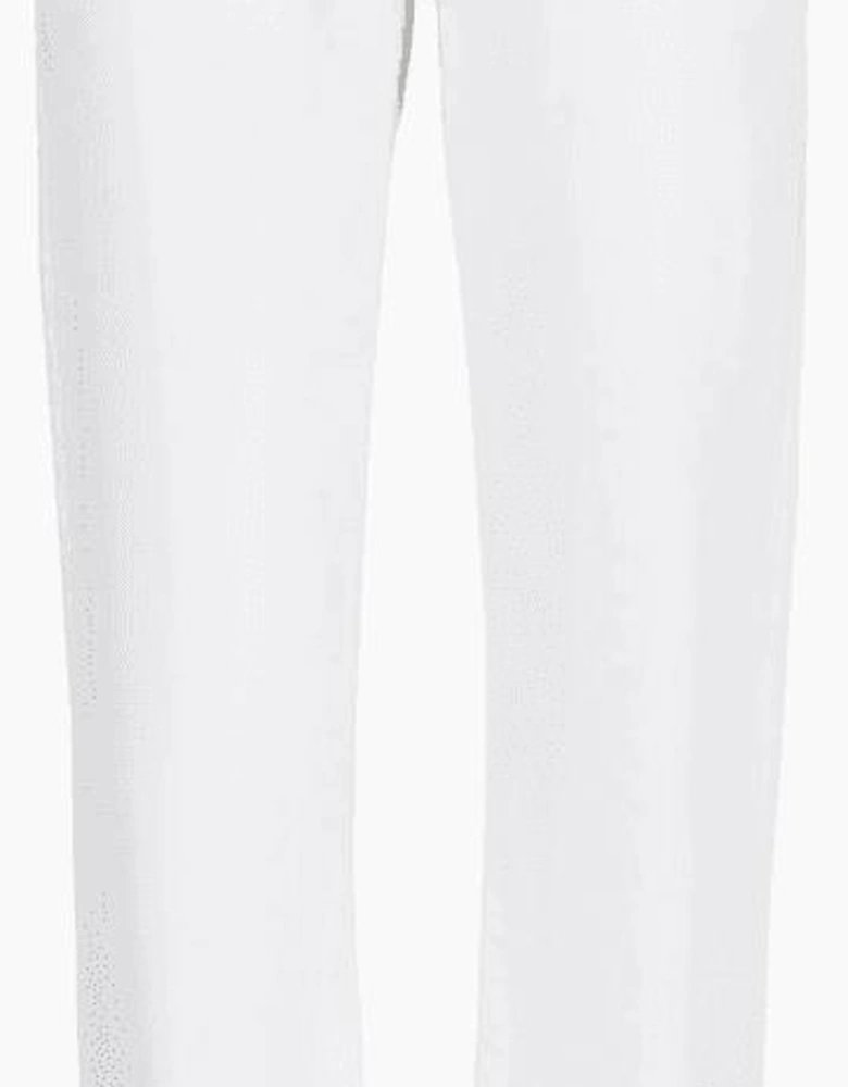 J13 Slim Fit White Jeans