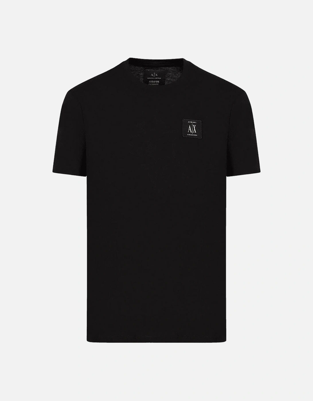 Cotton AX Patch Logo Black T-Shirt, 4 of 3