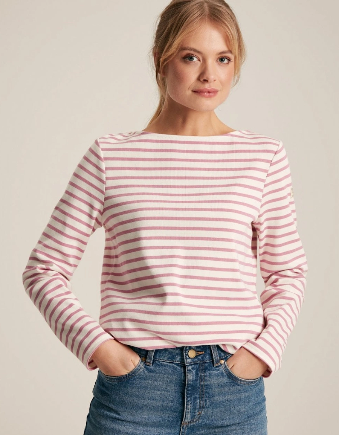 New Harbour Womens Striped Breton Top 224299, 6 of 5