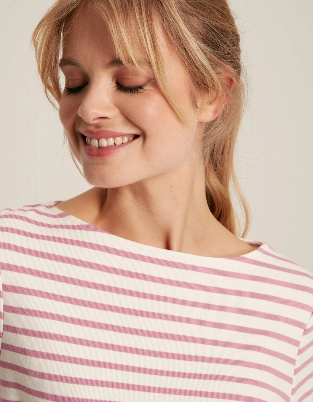 New Harbour Womens Striped Breton Top 224299
