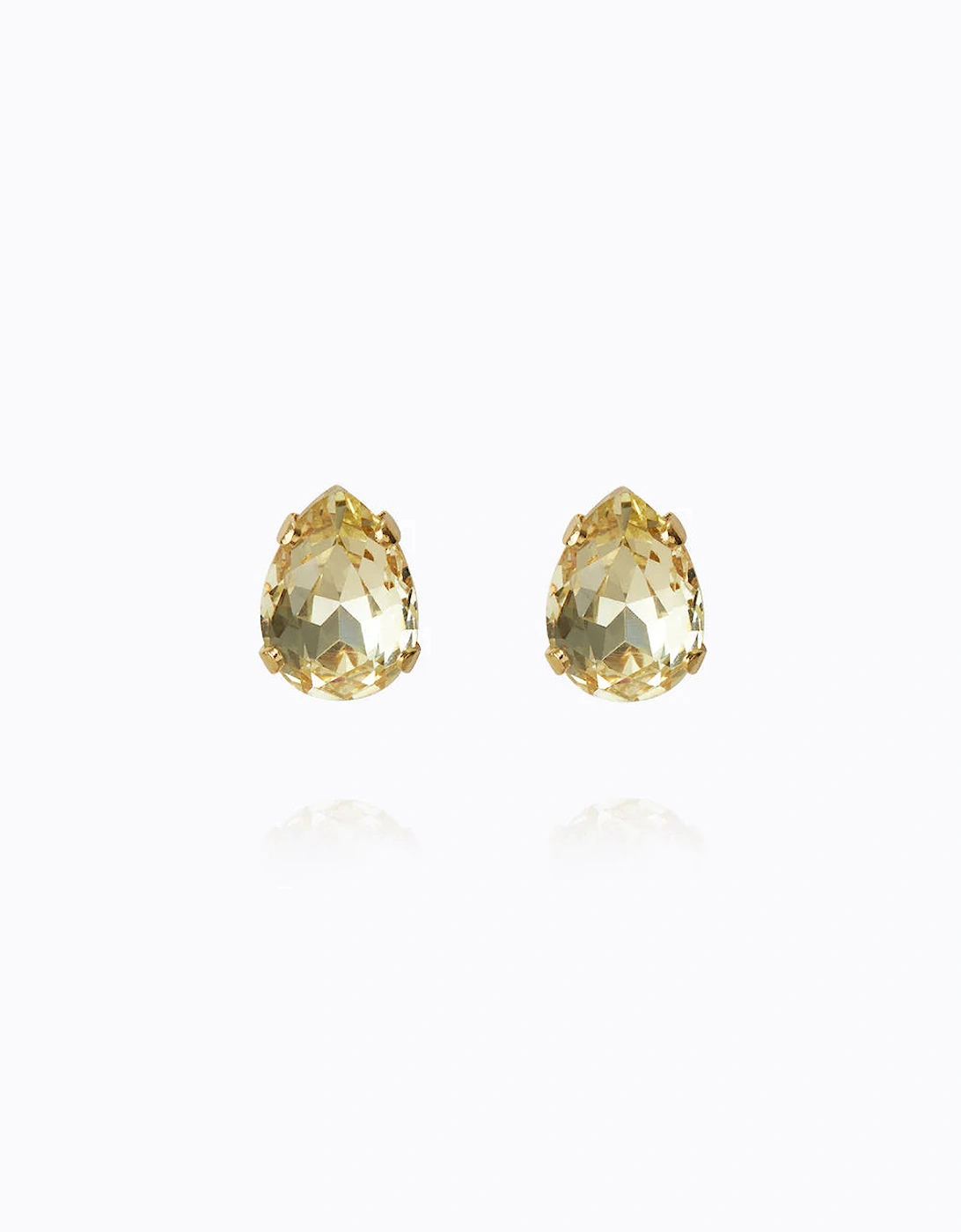 Super petite drop earrings in gold jonquil, 2 of 1