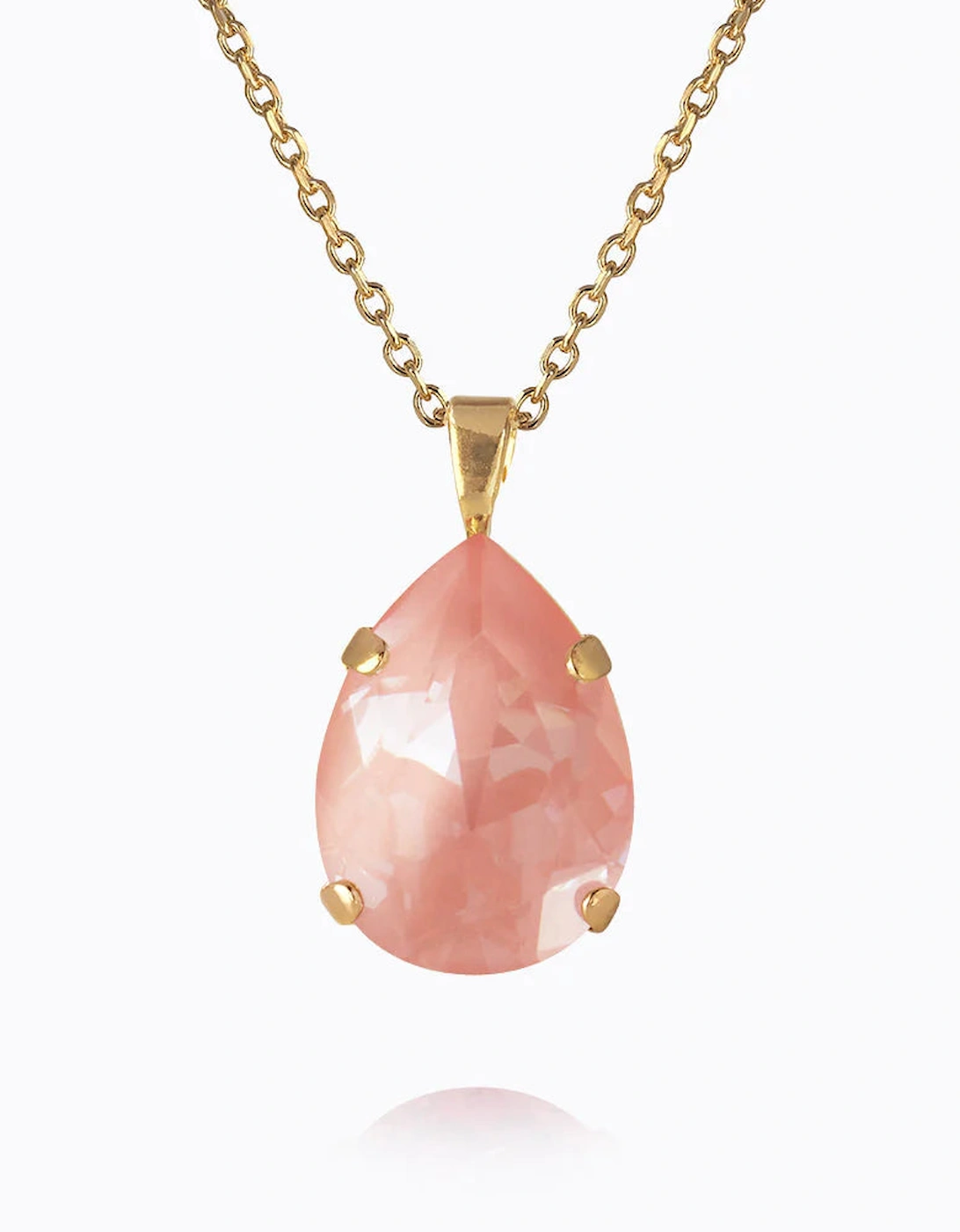 Mini drop necklace gold flamingo ignite, 3 of 2