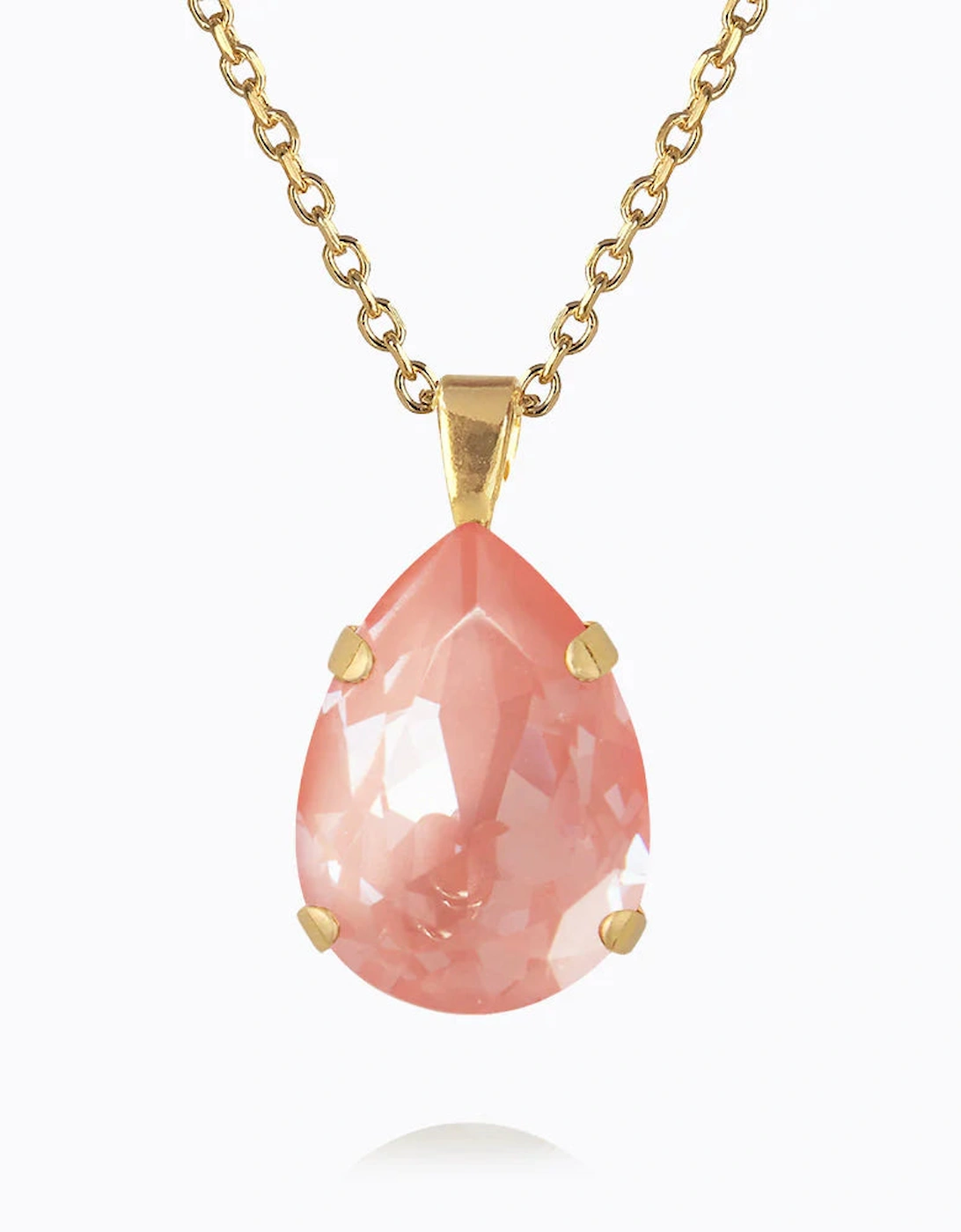 Classic drop necklace gold flamingo ignite, 2 of 1