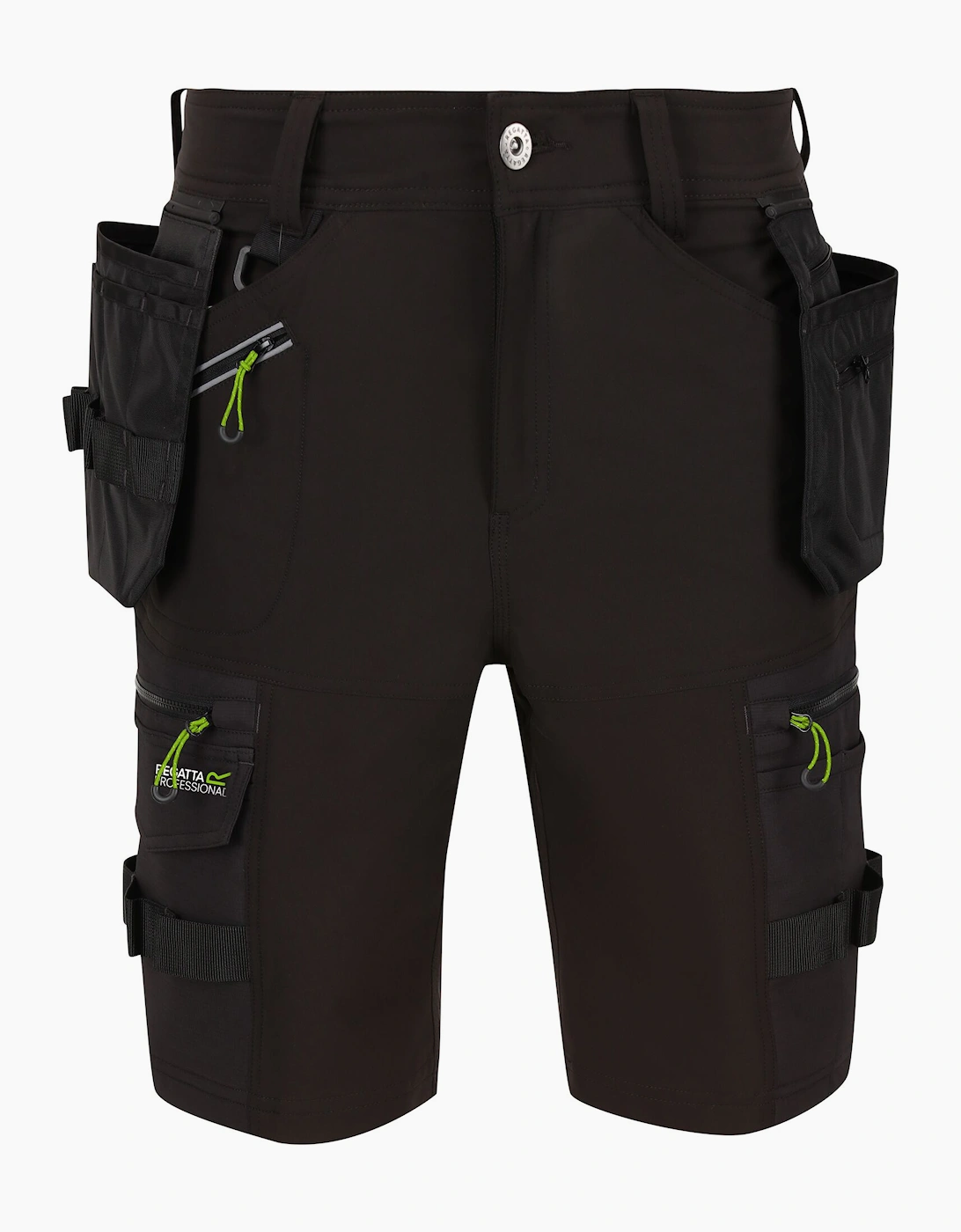 Regatta Men's Black Professional Detachable Holster Pocket Shorts - Size: 34R