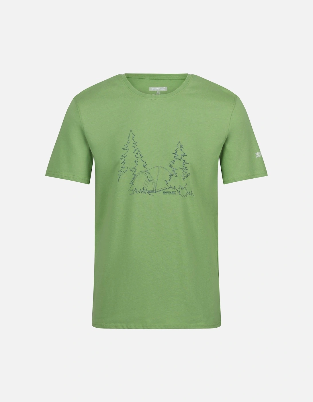 Mens Breezed IV Tree T-Shirt, 6 of 5