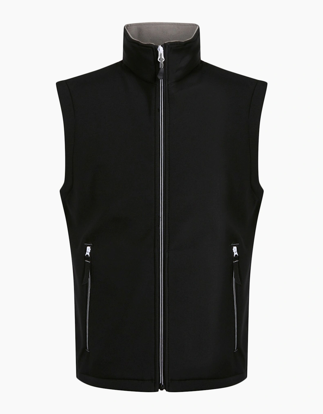 Regatta Men's Black Professional Softshell 2 Layer Body Warmer  38/Regular M