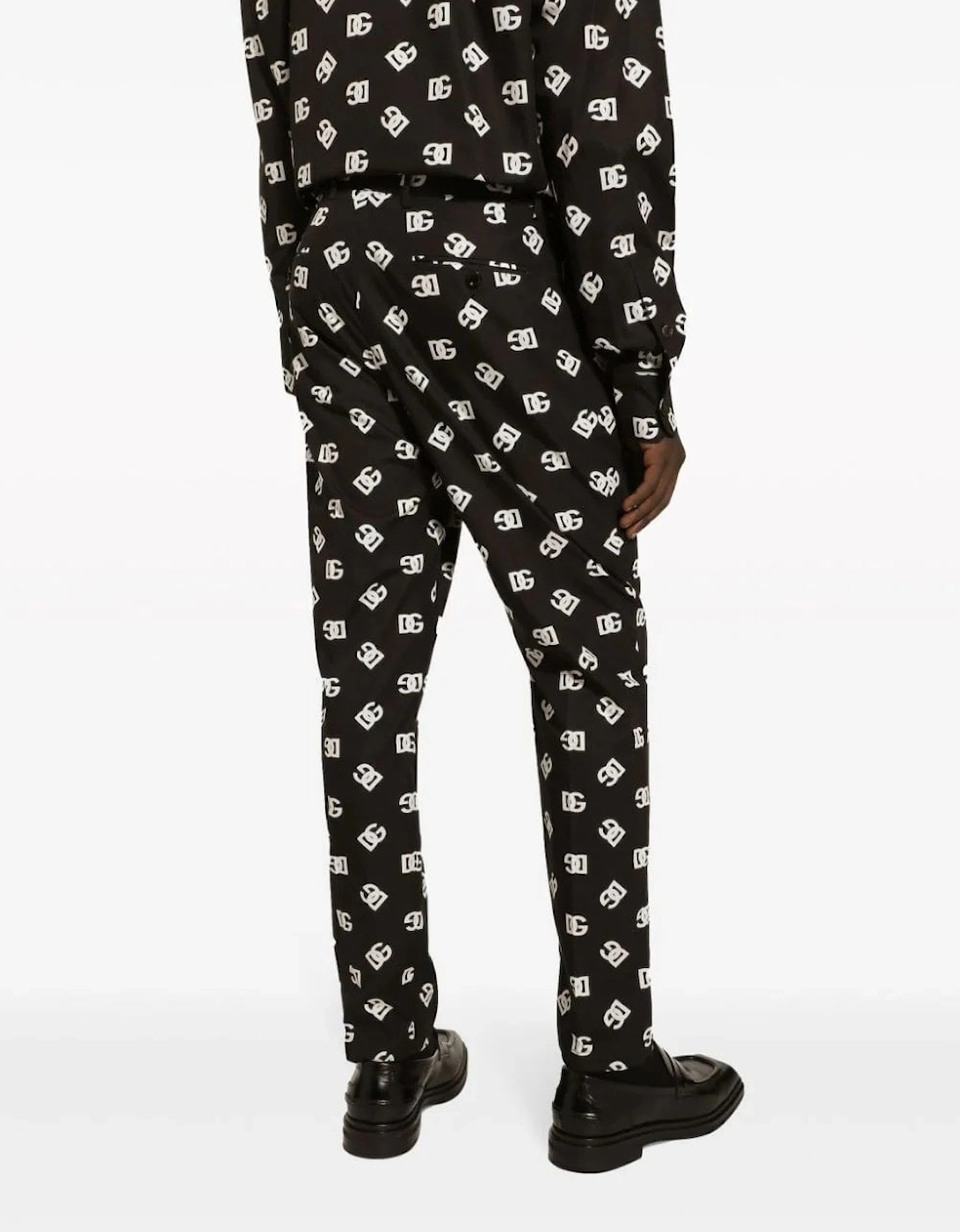 All Over DG Trousers Black