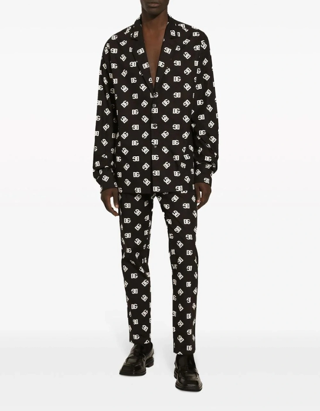 All Over DG Trousers Black