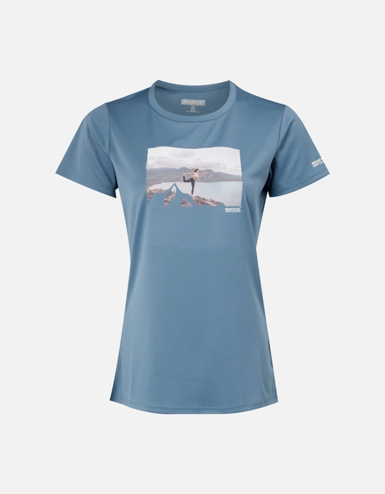 Womens/Ladies Fingal VIII Yoga Pose T-Shirt