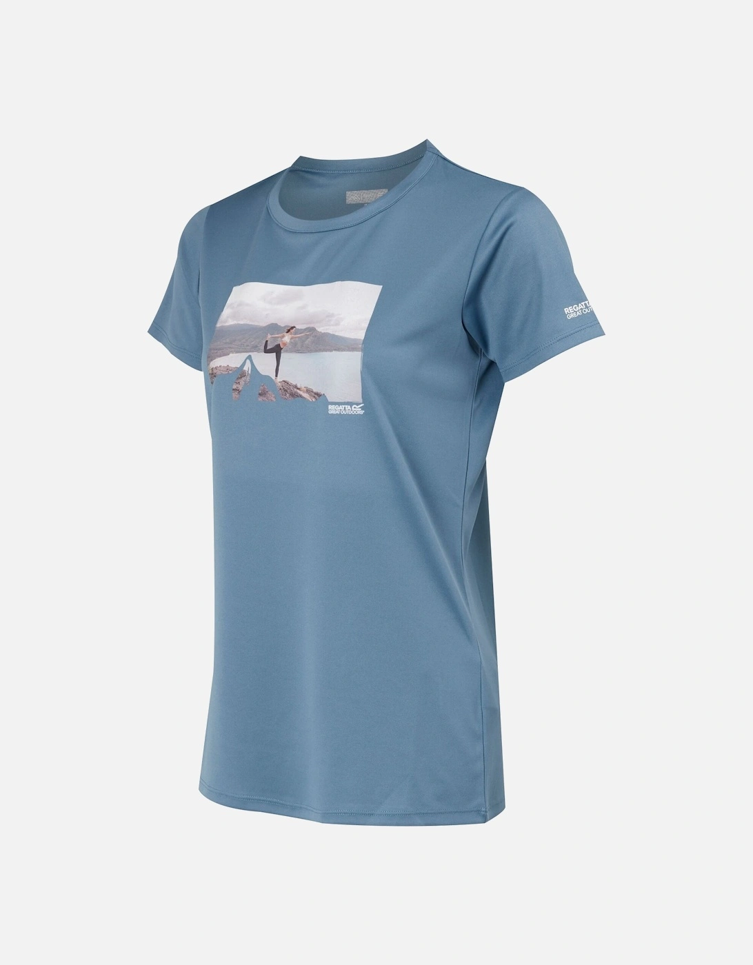 Womens/Ladies Fingal VIII Yoga Pose T-Shirt