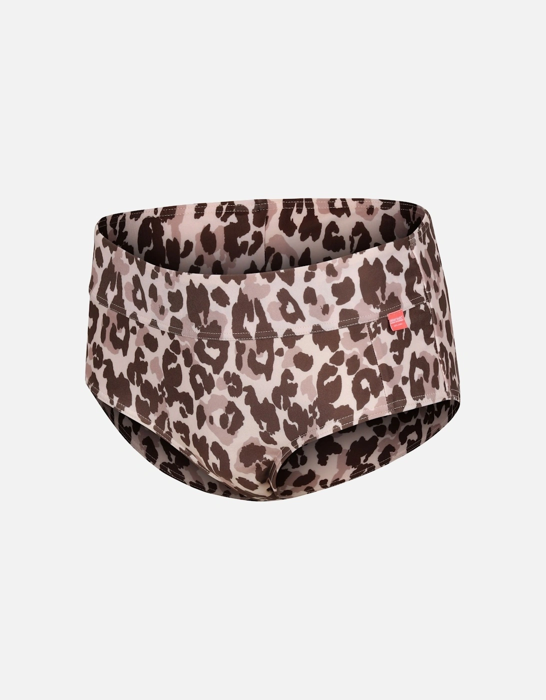 Womens/Ladies Paloma Leopard Print Swim Briefs