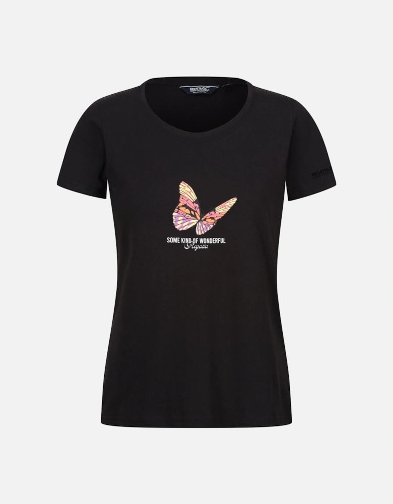 Womens/Ladies Filandra VIII Butterfly T-Shirt
