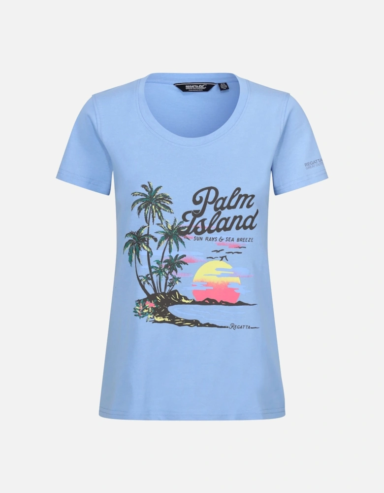 Womens/Ladies Filandra VIII Palm Tree T-Shirt