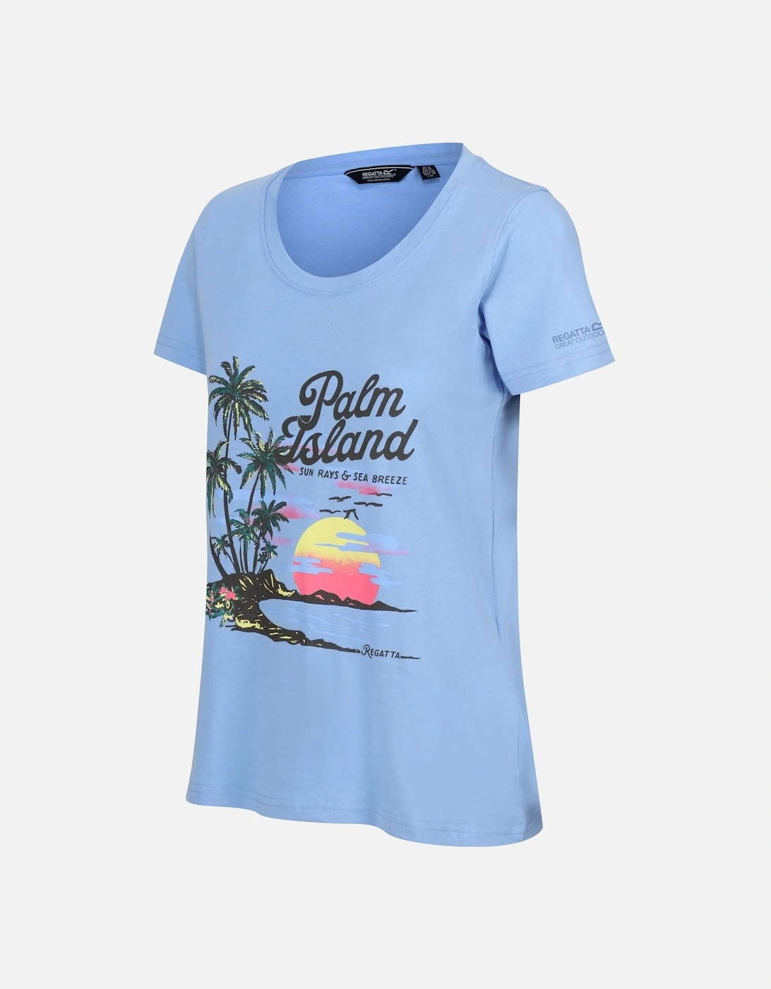 Womens/Ladies Filandra VIII Palm Tree T-Shirt