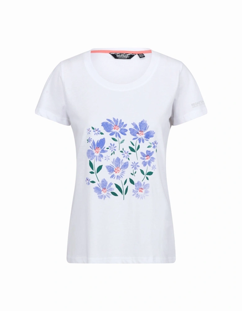 Womens/Ladies Filandra VIII Floral T-Shirt