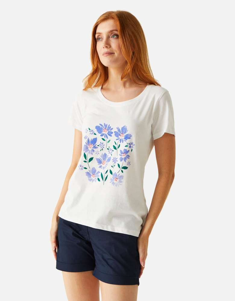 Womens/Ladies Filandra VIII Floral T-Shirt