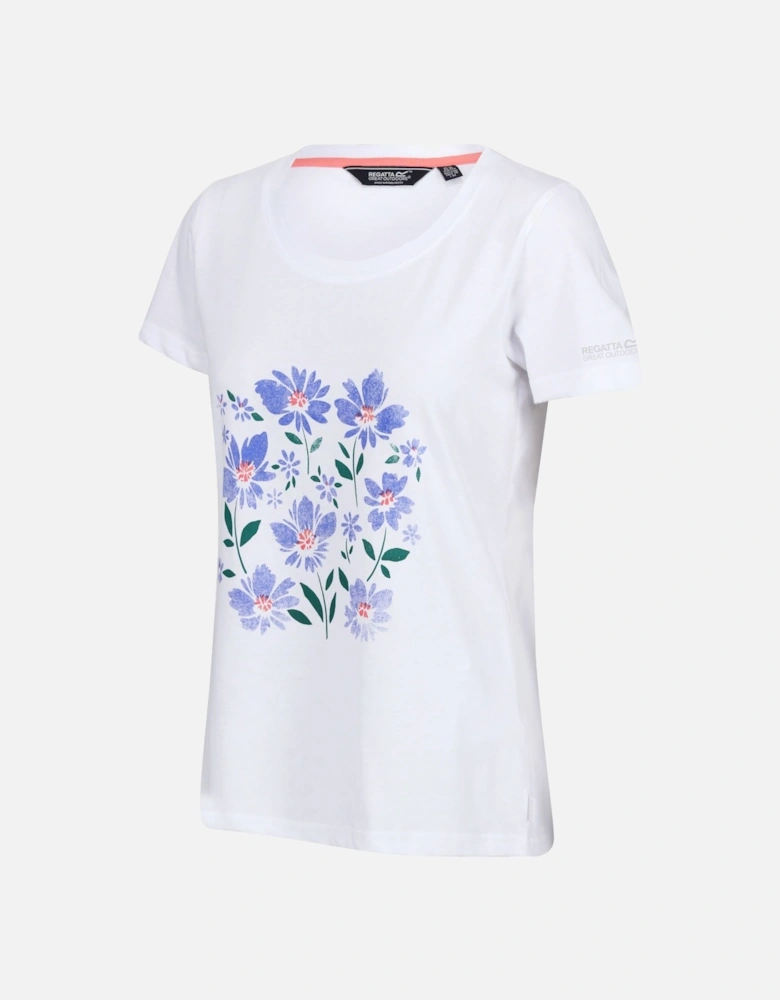 Womens/Ladies Filandra VIII Floral T-Shirt