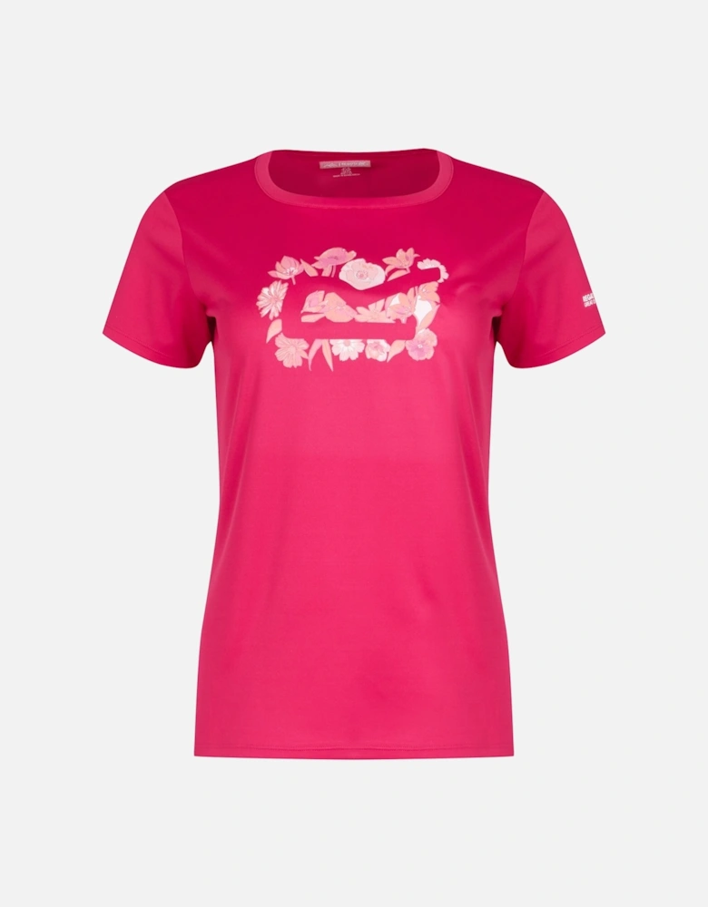 Womens/Ladies Fingal VIII Floral T-Shirt