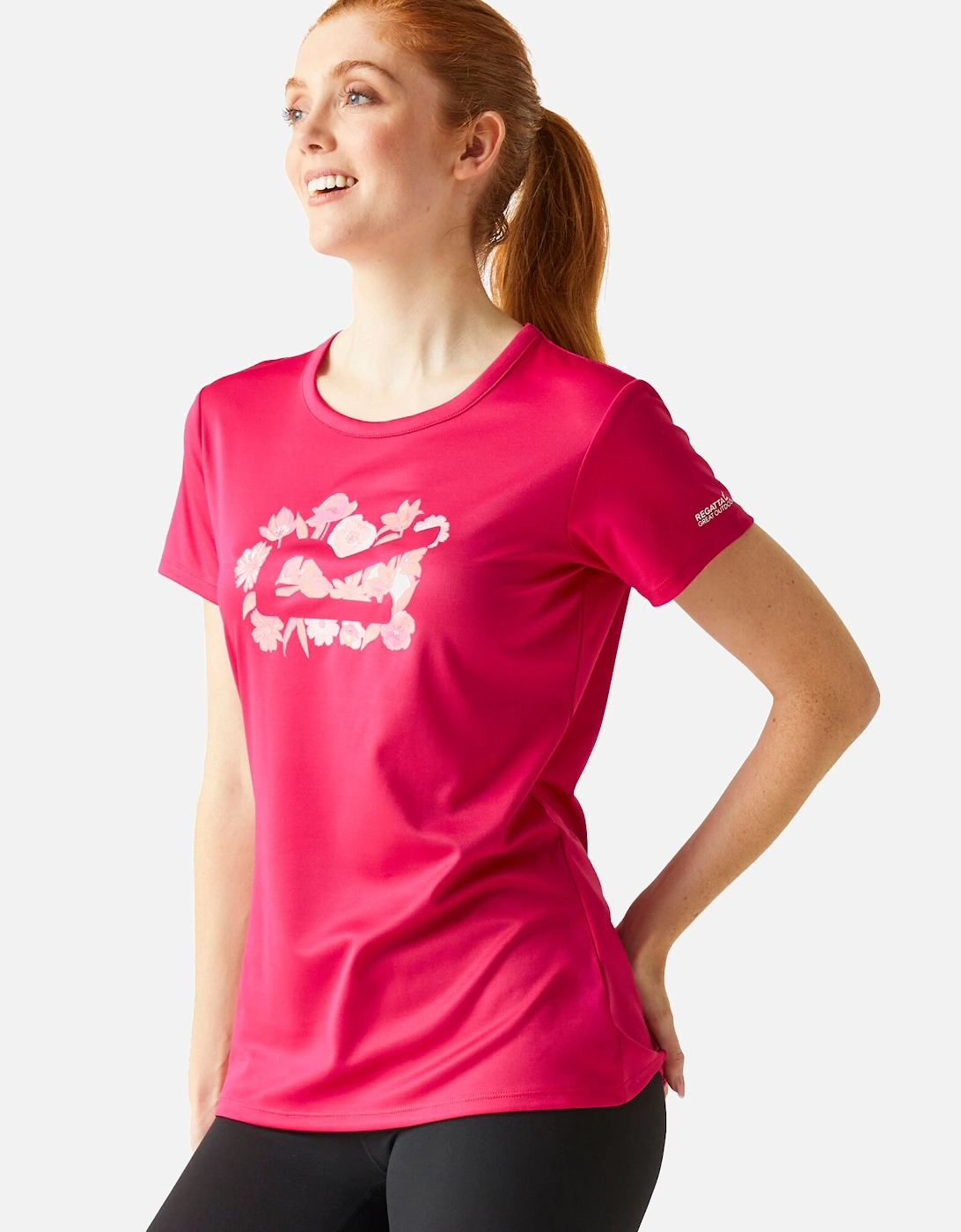 Womens/Ladies Fingal VIII Floral T-Shirt